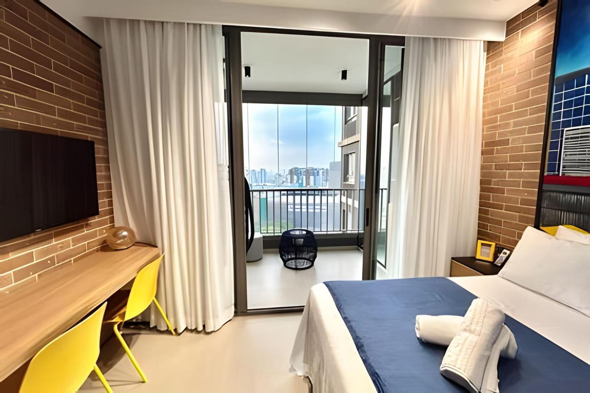 Studio/Moderno/200 M Allianz/Piscina/Wifi/Vaga São Paulo Zewnętrze zdjęcie