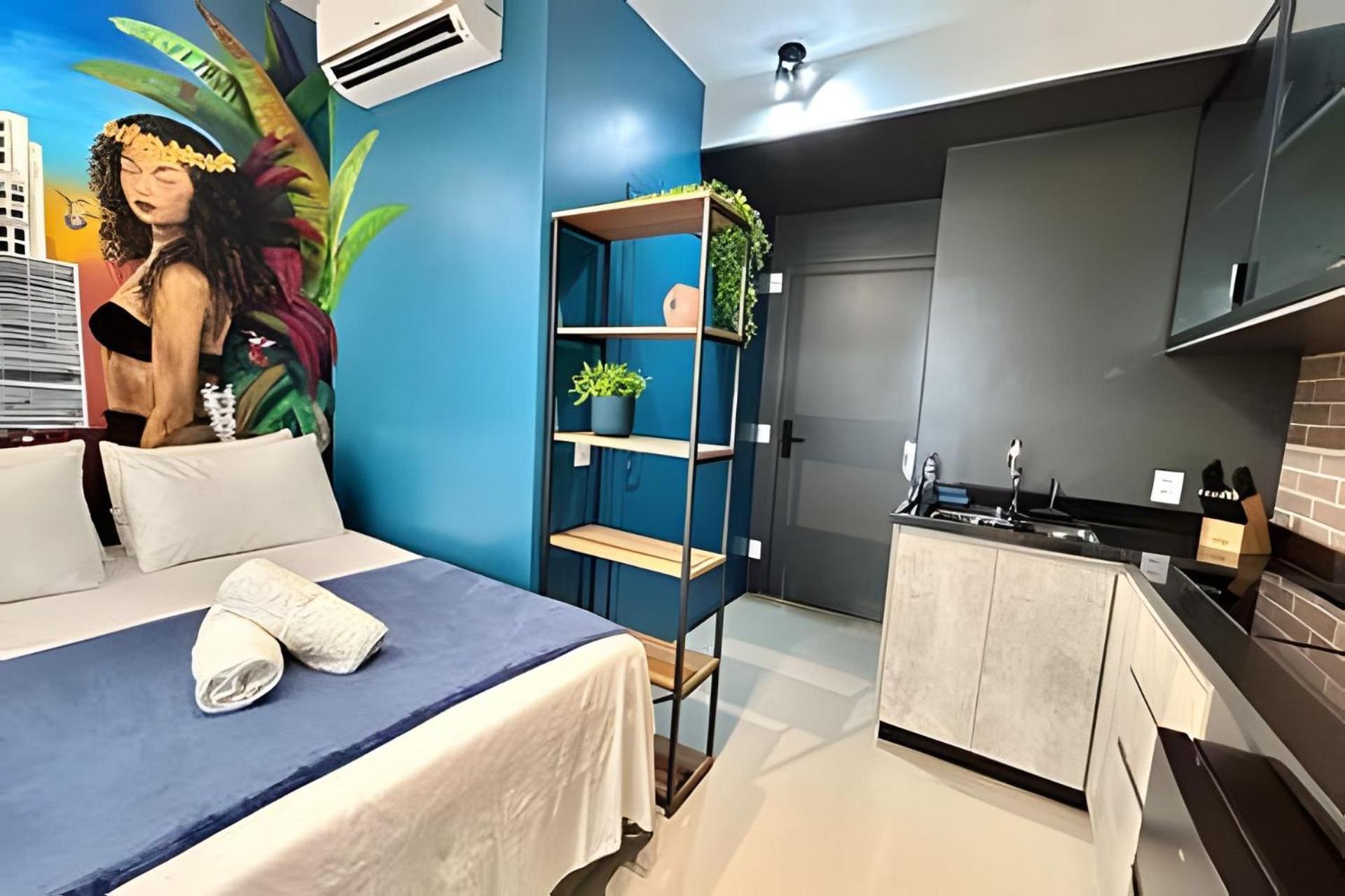 Studio/Moderno/200 M Allianz/Piscina/Wifi/Vaga São Paulo Zewnętrze zdjęcie